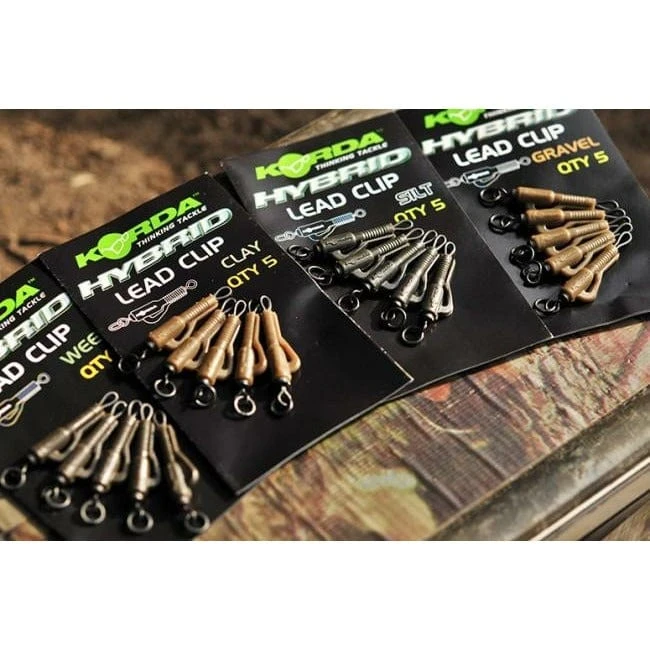 Korda QC Hybrid Lead Clip Weed / Slit 4 Korda QC Hybrid Lead Clip Weed / Slit