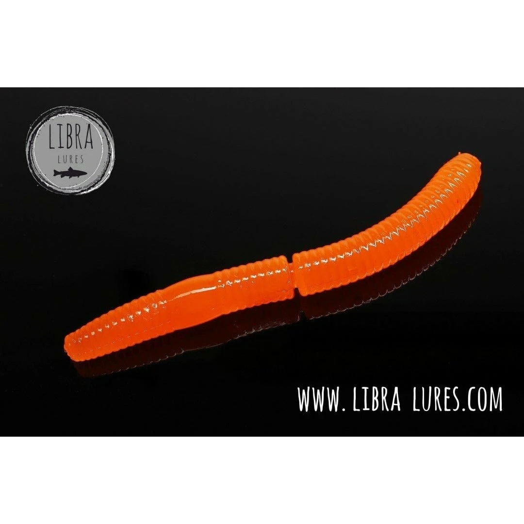 Silikonske Varalice Libra Lures Fatty D'Worm 75mm 7 Silikonske Varalice Libra Lures Fatty D'Worm 75mm