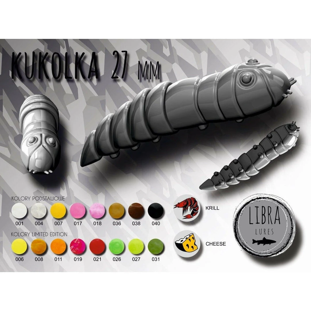 Libra Lures Kukolka 42mm Silikonske Varalice 3 Libra Lures Kukolka 42mm Silikonske Varalice