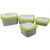 Posude Za Mamce I Hranu, Kante, Sita MATRIX 2.2pt Grey / Lime Bait Box Solid Lid