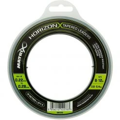 MATRIX Horizon X Tapered Shock Leader 8lb / 12lb (12m)