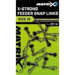 Matrix X-Strong Feeder Snap Links Ostali Sitni Pribor I Pračke