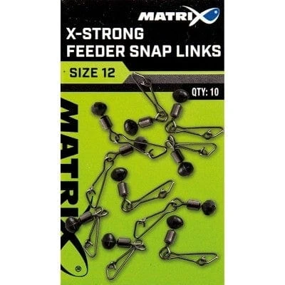 Matrix X-Strong Feeder Snap Links Ostali Sitni Pribor I Pračke 3 Matrix X-Strong Feeder Snap Links Ostali Sitni Pribor I Pračke