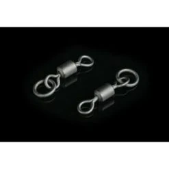 Elementi Za Sisteme MIKADO Rolling Swivel #8 With Ring - Black Matt - 10 Pcs Pack