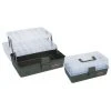 MIKADO Tackle Box - Plastic Box ABM 304 Dark ( 30x17x14cm )