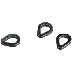MIKADO Tear Drop Rig Rings / 4 Mm - Round Rig Rings