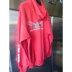 MILO Felpa Tom Rossa Cappuccio Odjeća I Obuća