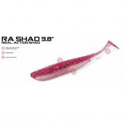 Silikonske Varalice Molix Scented Soft Bait Lure RA SHAD 3.8