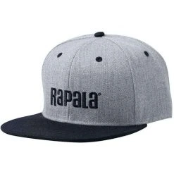 OdjeÄa Rapala Flat Brim Cap - Grey / Black