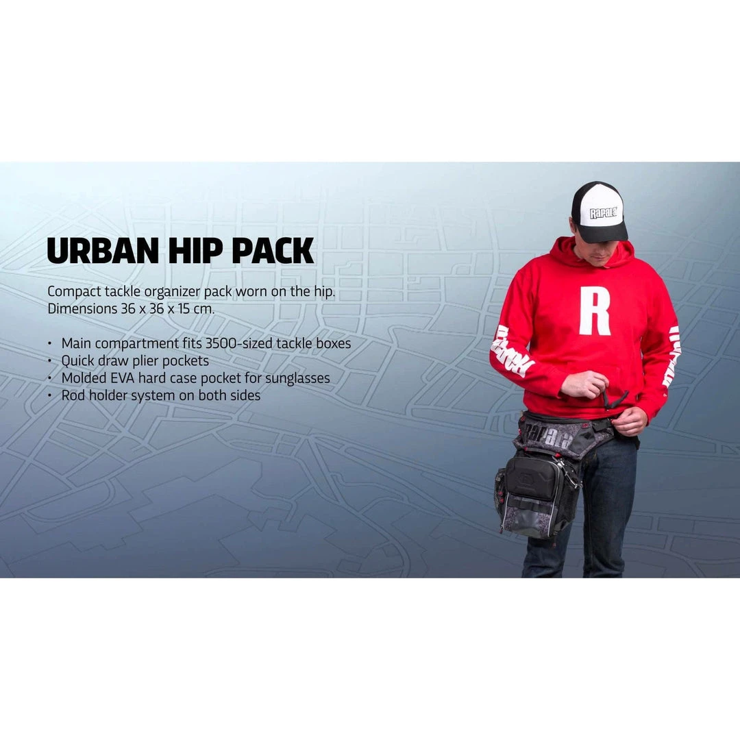 Torba RAPALA Urban Hip Pack RUHP 4 Torba RAPALA Urban Hip Pack RUHP