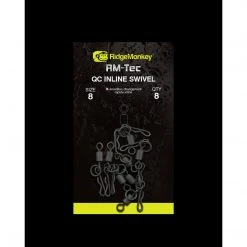 Ridge Monkey RM-Tec Quick Change Inline Swivel Size 8 Elementi Za Sisteme