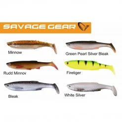 Savage Gear LB 3D Bleak Paddle Tail 10.5cm 8g 5pcs 01 Bleak Silikonske Varalice