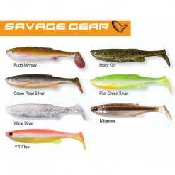 Savage Gear LB 3D Fat Minnow T-Tail 10.5cm 11g 07 Fluo Green Silikonske Varalice