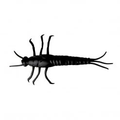 Silikonske Varalice Savage Gear LB 3D PVC Mayfly 65mm Black 8pcs