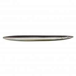 Silikonske Varalice Savage Gear Line Thru Sandeel 150mm 27g 04- Black Ghost