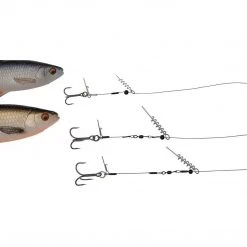 Savage Gear Rig L 45cm 31kg #1+#2/0 2pcs Jig Glave / Udice