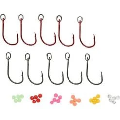 Savage Gear S1 Single Hook Red & DG 4/0 10pcs