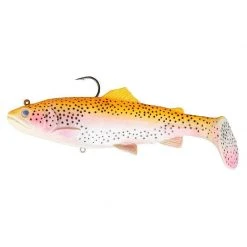 Silikonske Varalice Savage Gear Trout Rattle Shad 12.5cm 35g 02 - Golden Albino