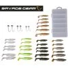 Silikonske Varalice Set Savage Gear Fat Minnow T-Tail Kit 30+6 Pcs