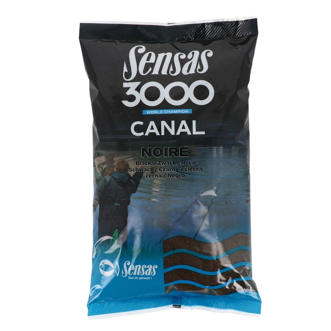 SENSAS Hrana Za Ribe 3000 SUPER CANAL BLACK 3 SENSAS Hrana Za Ribe 3000 SUPER CANAL BLACK