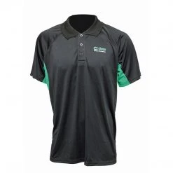 SENSAS BLACK & GREEN BREATHABLE POLO