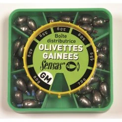 SENSAS OVAL OLIVETTES DISPENSER BOX