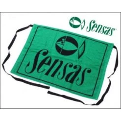 SENSAS Absorbent Apron Green And Black