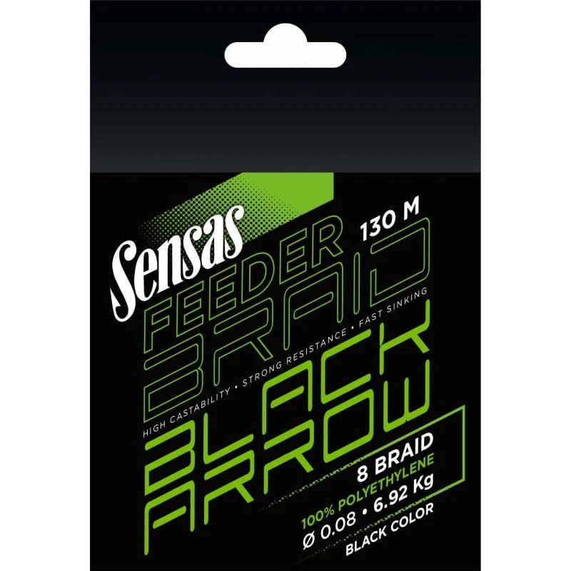 Sensas Black Arrow Braid 130m Udice I Najlon 3 Sensas Black Arrow Braid 130m Udice I Najlon