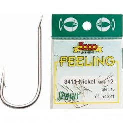 Udice I Najlon SENSAS HOOKS 3411 NICKEL