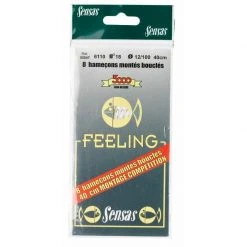 Sensas Hooks To Nylon 6110 Bronze - 15cm