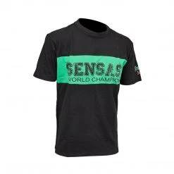 SENSAS T-SHIRT CLUB 2 COLOUR BLACK&GREEN 15 SENSAS T-SHIRT CLUB 2 COLOUR BLACK&GREEN