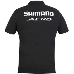 Shimano Aero Polo Black Odjeća I Obuća