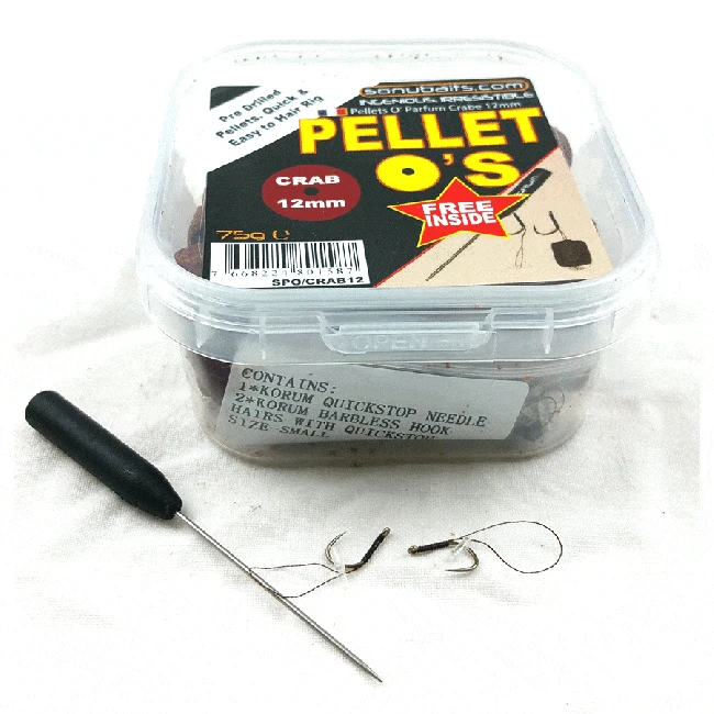 Sonubaits 12mm Crab Pellet O's 3 Sonubaits 12mm Crab Pellet O's