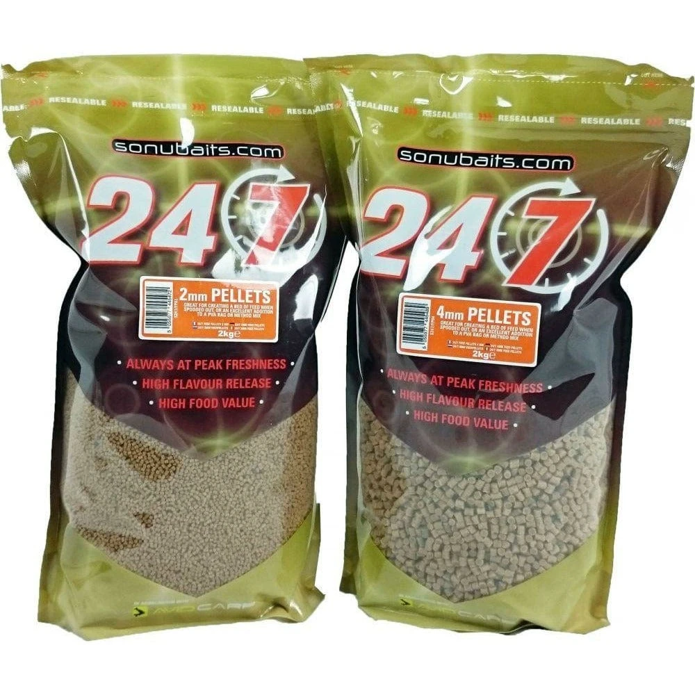 Sonubaits 24/7 Feed Pellets Match Pelete/boile/dumbells 3 Sonubaits 24/7 Feed Pellets Match Pelete/boile/dumbells