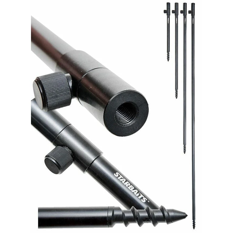 Starbaits BLACK SPOT POWER DRILL Rod Pod I Bank Stickovi 6 Starbaits BLACK SPOT POWER DRILL Rod Pod I Bank Stickovi