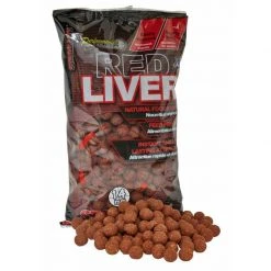 STARBAITS PERFORMANCE CONCEPT RED LIVER BOILIES 1KG Gotove Boile