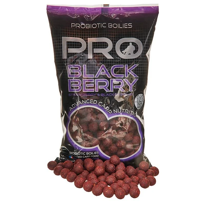 Starbaits PRO Blackberry Boilies 1kg 4 Starbaits PRO Blackberry Boilies 1kg