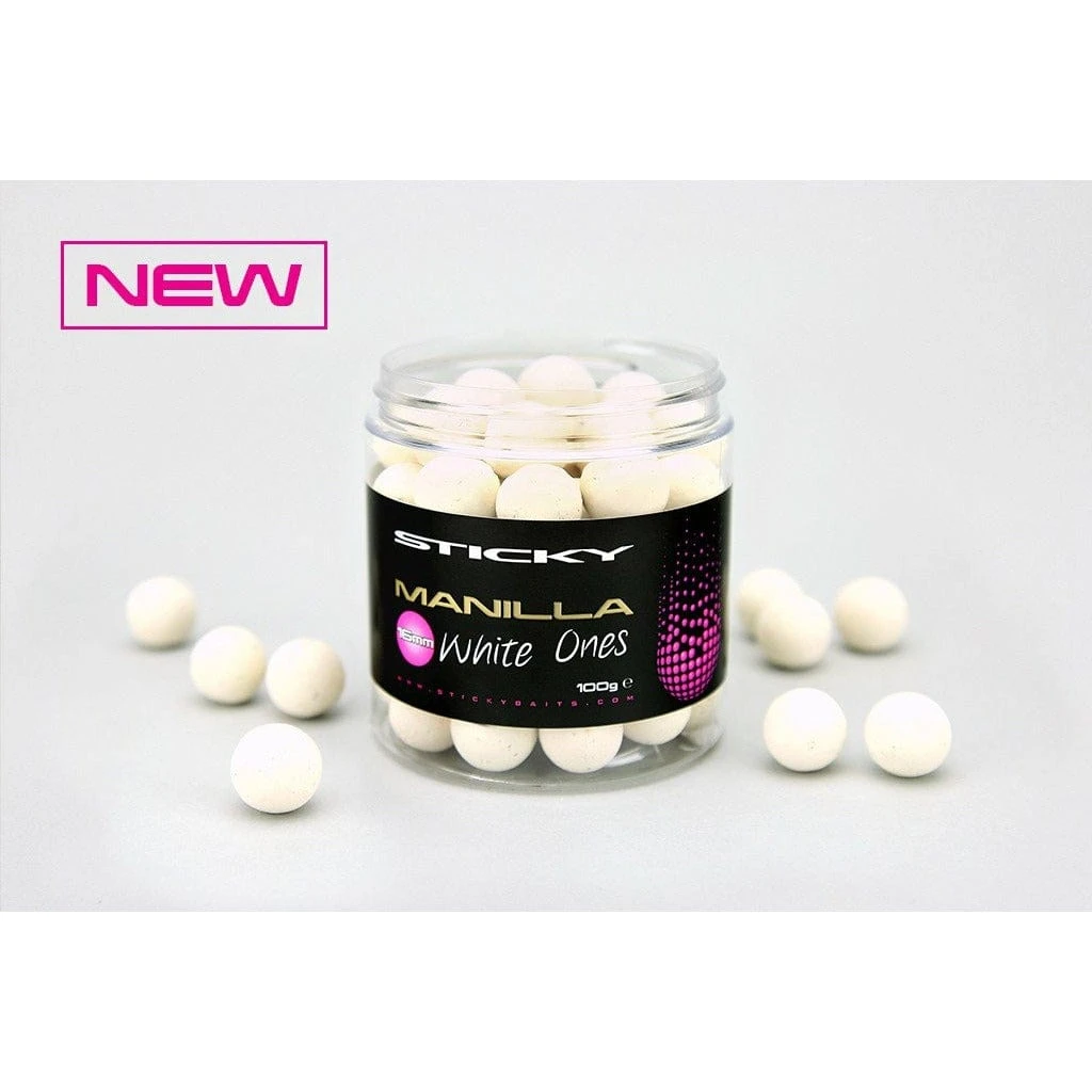 Sticky Baits Pop Up Mamci STICKY Manilla White Ones 3 Sticky Baits Pop Up Mamci STICKY Manilla White Ones