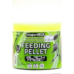 Timar Mix Feeder Guru Black Magic 500g Feeding Pellet 1-3mm 500g - MX5729